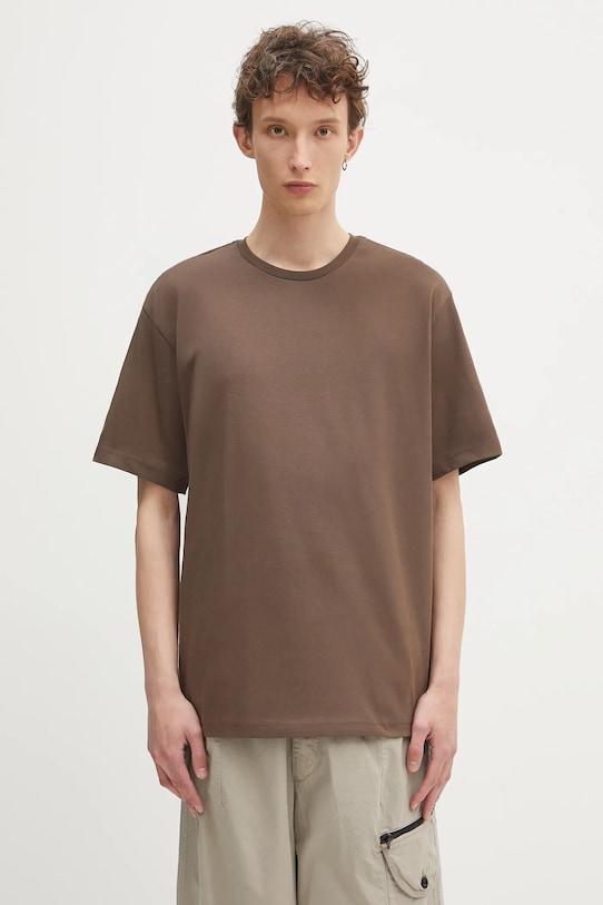 The North Face t-shirt in cotone Relaxed rilassato marrone NF0A8C351OI1