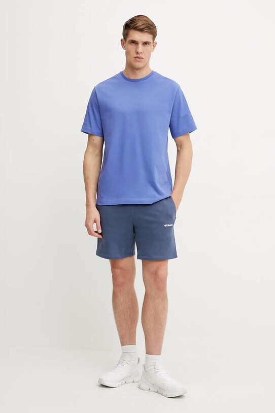 The North Face tricou din bumbac Relaxed NF0A8C356IF1 violet SS25