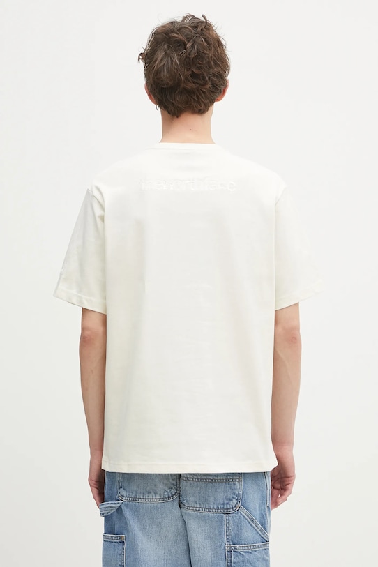 Odzież The North Face t-shirt bawełniany Relaxed NF0A8C35QLI1 beżowy