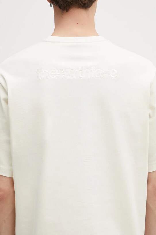 The North Face cotton t-shirt Relaxed beige NF0A8C35QLI1