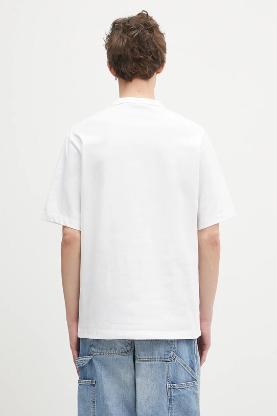 Abbigliamento The North Face t-shirt in cotone Dome Relaxed NF0A8C3PFN41 bianco