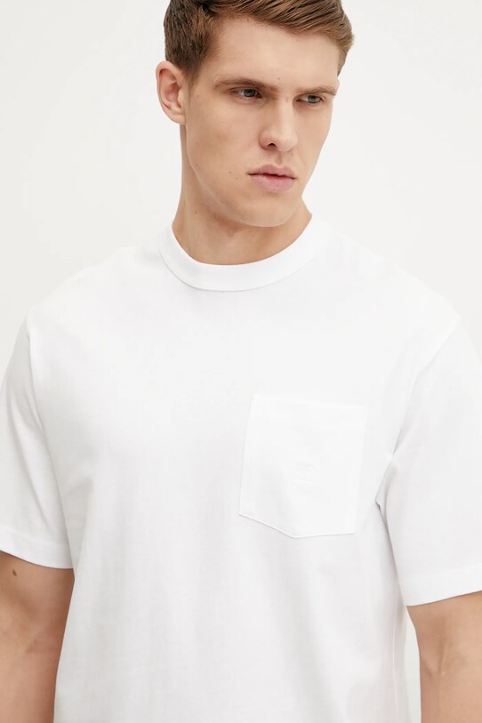 The North Face t-shirt bawełniany Dome Relaxed biały NF0A8C3PFN41