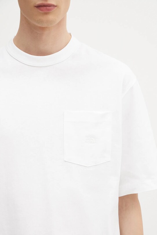 The North Face t-shirt in cotone Dome Relaxed bianco NF0A8C3PFN41
