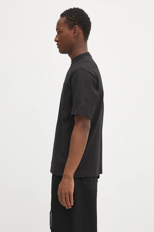 The North Face tricou din bumbac Dome Relaxed NF0A8C3PJK31 negru SS25