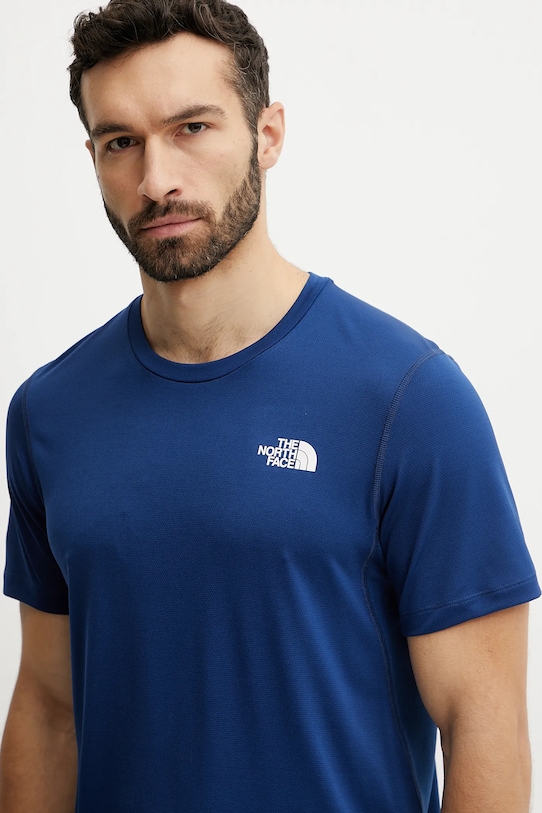 The North Face tricou sport Lightbright bleumarin NF0A825OD1R1