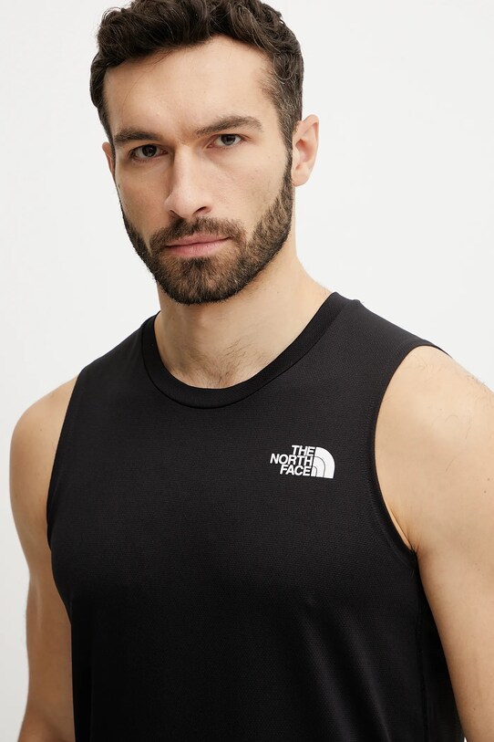 Αθλητικό μπλουζάκι The North Face Lightbright μαύρο NF0A825PKX71