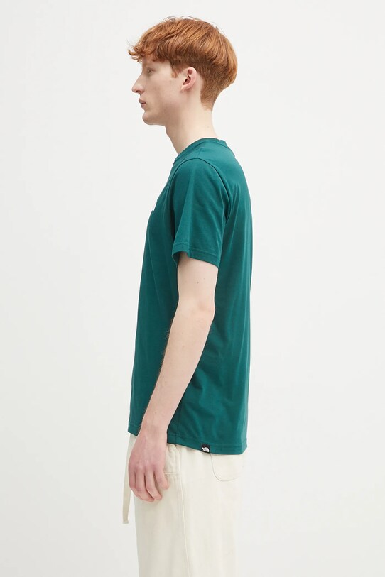 Μπλουζάκι The North Face Simple Dome NF0A87NG6GI1 τιρκουάζ SS25