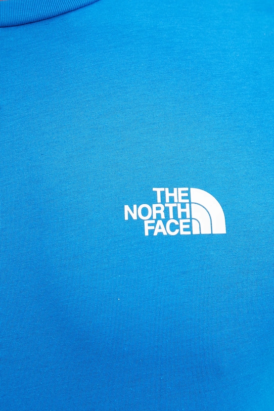 The North Face tricou Simple Dome NF0A87NGT4S1 albastru