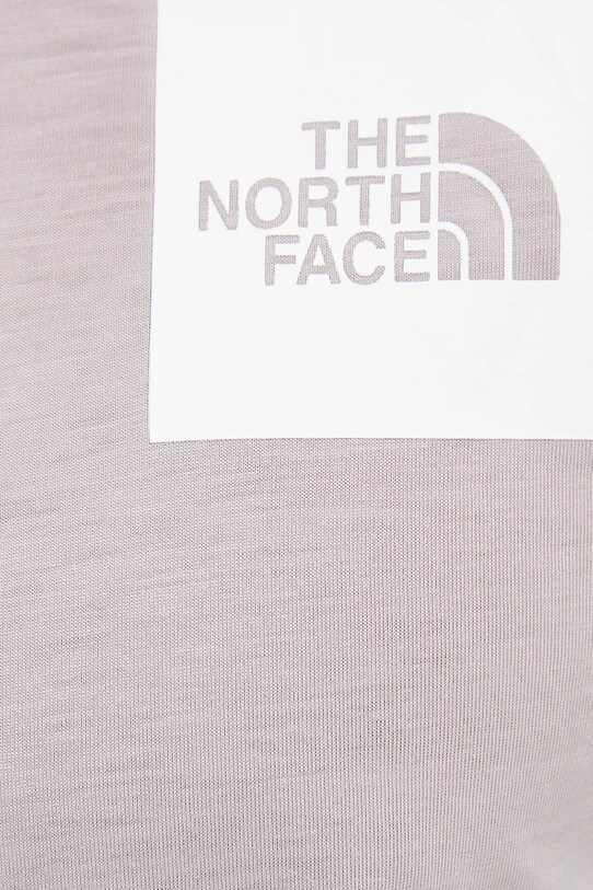 The North Face t-shirt treningowy Mountain Foundation NF0A8BQX1OA1 szary