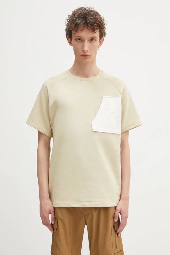 Tričko The North Face Terry Relaxed ostatné béžová NF0A8C283X41