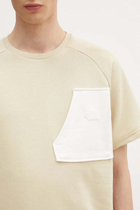 Tričko The North Face Terry Relaxed béžová NF0A8C283X41