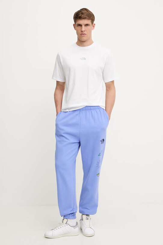 The North Face t-shirt bawełniany Never Stop Relaxed NF0A8C3AFN41 biały SS25