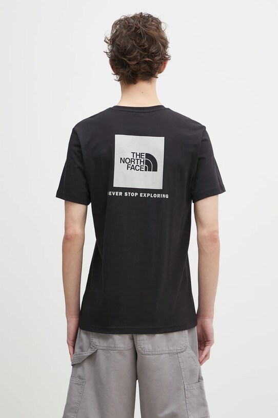 Îmbrăcăminte The North Face tricou din bumbac Reflective Box NF0A8C4VU1H1 negru