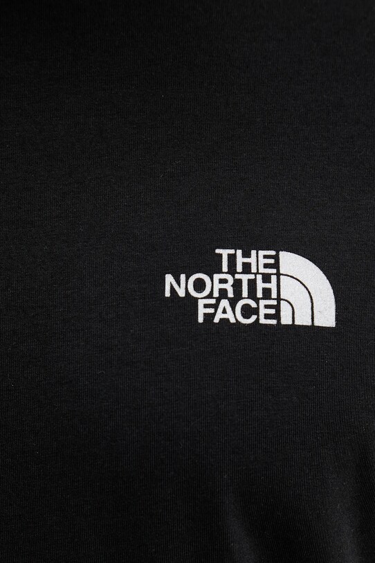 Памучна тениска The North Face Reflective Box NF0A8C4VU1H1 черен