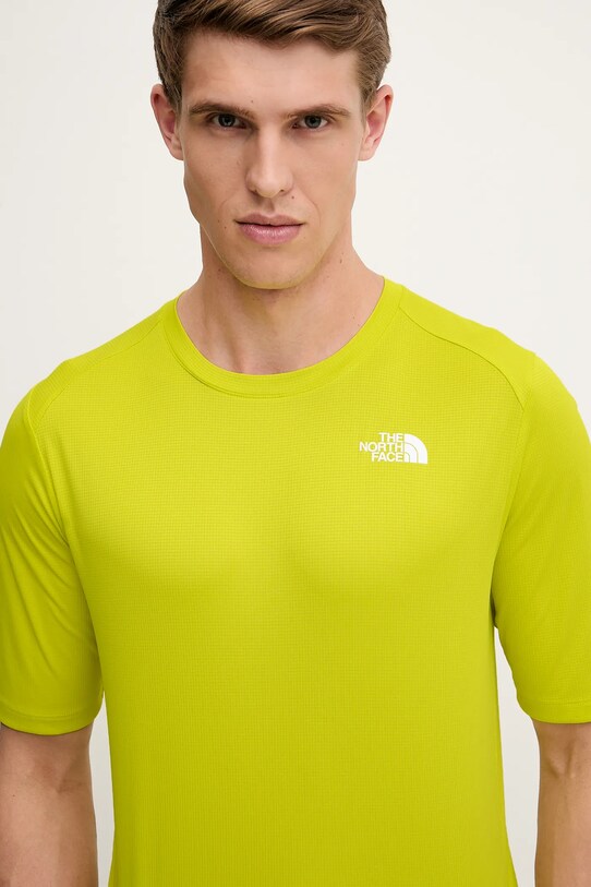 The North Face tricou sport Shadow verde NF0A87TUJE31