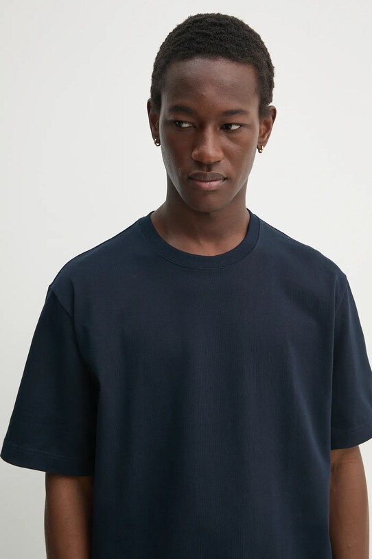 Filippa K tricou din bumbac bleumarin 29040.FK