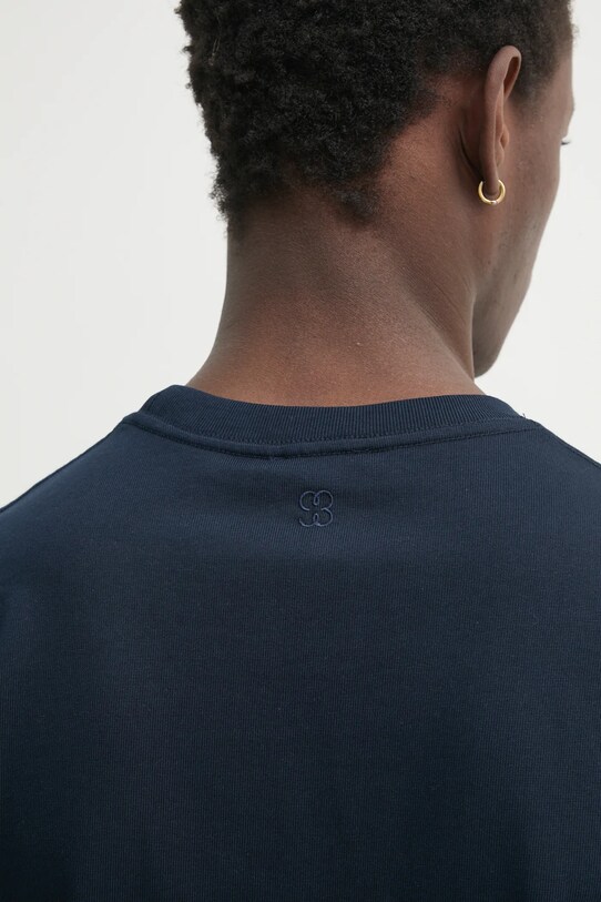 Filippa K tricou din bumbac 29040.FK bleumarin