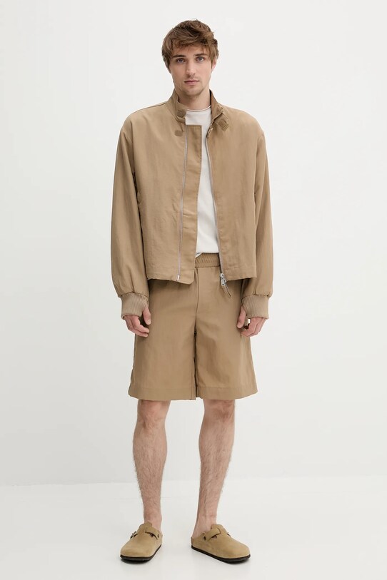 Filippa K t-shirt in cotone 28474.FK grigio SS25