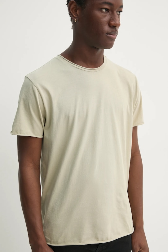 Хлопковая футболка Filippa K бежевый 28474.FK