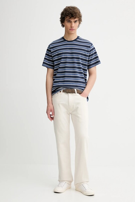 Levi's tricou din bumbac THE ESSENTIAL TEE A3328 bleumarin SS25