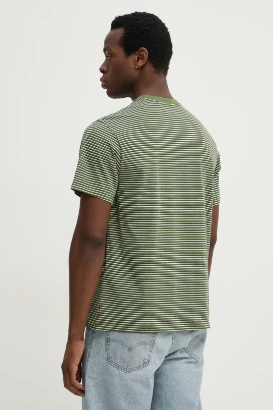 Îmbrăcăminte Levi's tricou din bumbac THE ESSENTIAL TEE A3328 verde