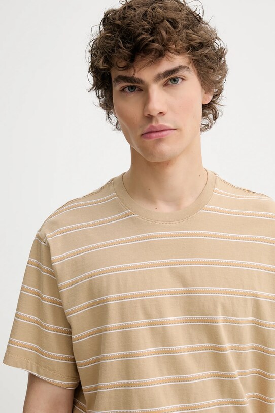 Levi's tricou din bumbac THE ESSENTIAL TEE bej A3328