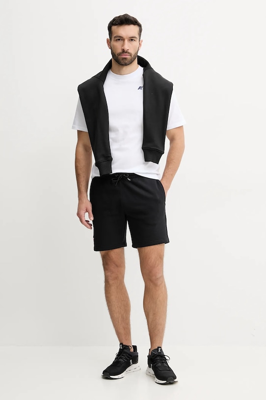 K-Way tricou din bumbac K3138PW alb SS25