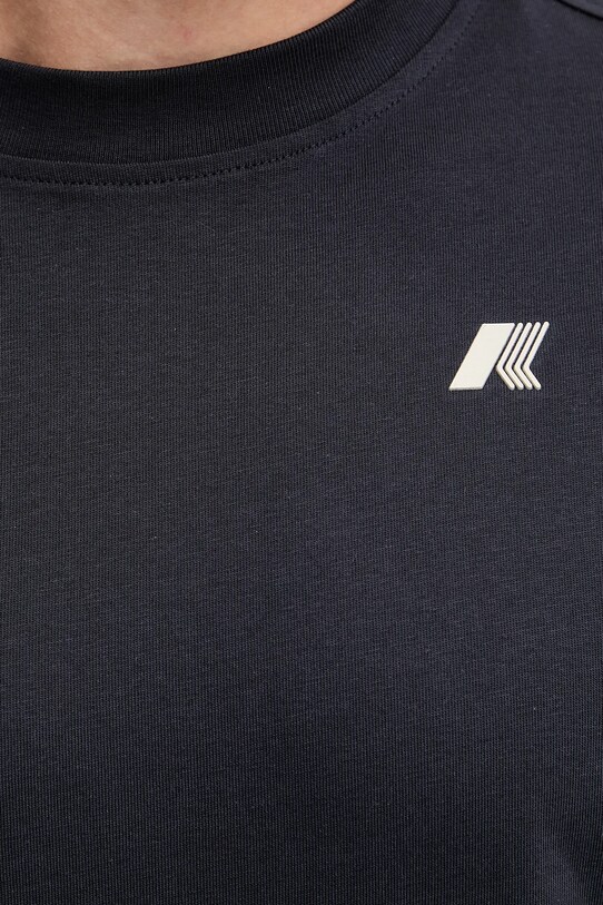 K-Way tricou din bumbac K3138PW bleumarin