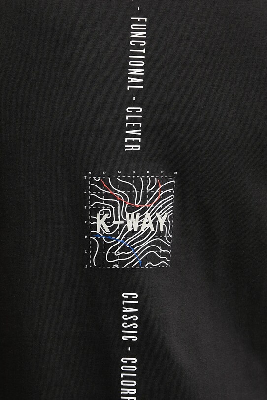 K-Way t-shirt bawełniany K3138PW
