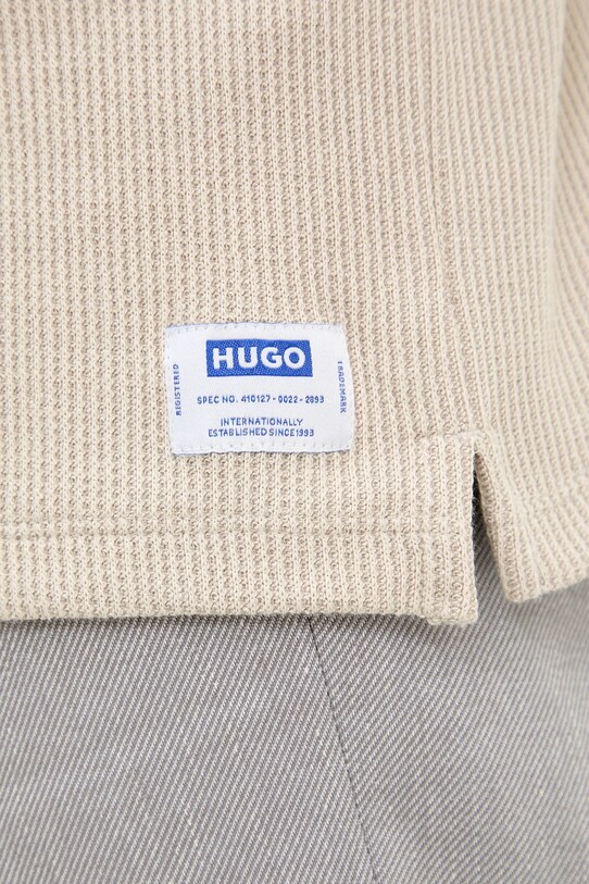 Hugo Blue pulóver 50534454 bézs
