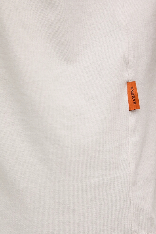 Бавовняна футболка BARENA VENEZIA Camicia Mola TSU5100.2540 сірий