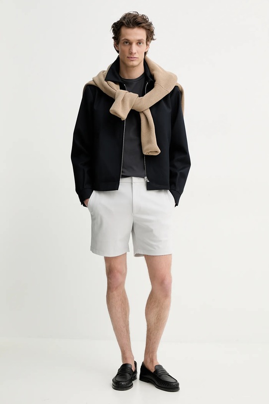 BARENA VENEZIA tricou din bumbac Camicia Mola TSU5100.2540 negru SS25