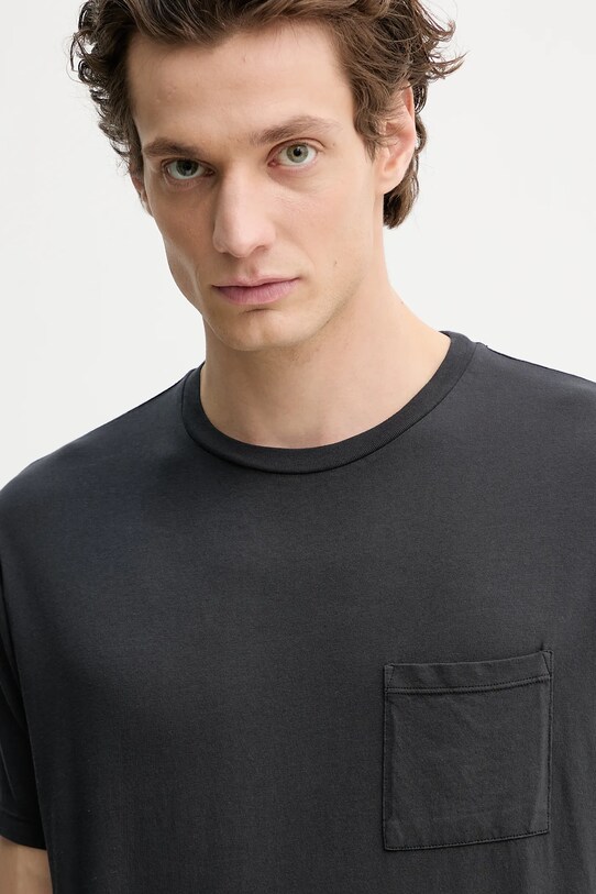 BARENA VENEZIA tricou din bumbac Camicia Mola negru TSU5100.2540