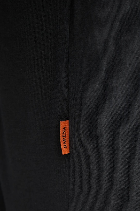 BARENA VENEZIA tricou din bumbac Camicia Mola TSU5100.2540 negru