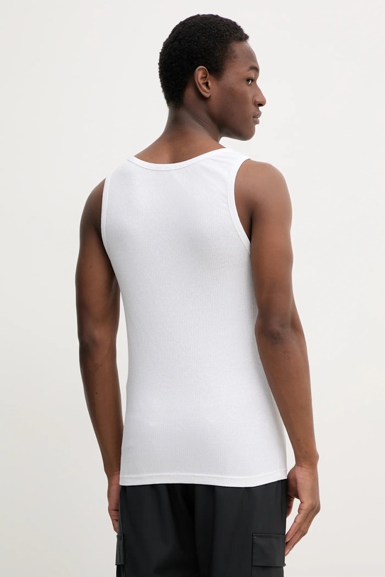 Odzież BARENA VENEZIA top z domieszką lnu Camicia Mola TSU5106.2771 biały