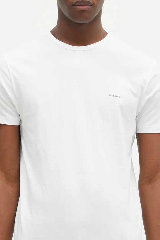 Pamučna majica Paul Smith 3-pack bijela M1A.389.M3PK