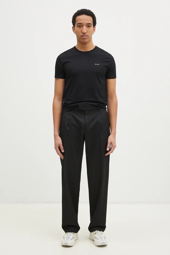 Paul Smith tricou din bumbac 3-pack M1A.389.M3PK negru