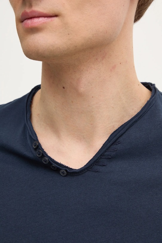 ZADIG&VOLTAIRE tricou din bumbac JMTN01631.404 bleumarin
