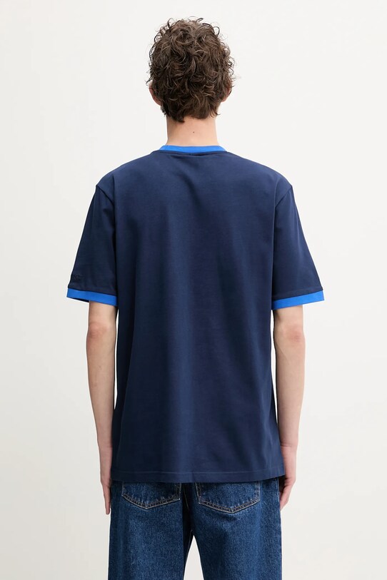 Oblečení Bavlněné tričko adidas Originals Contrast Tee JC8383 námořnická modř