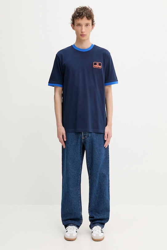 Bavlněné tričko adidas Originals Contrast Tee JC8383