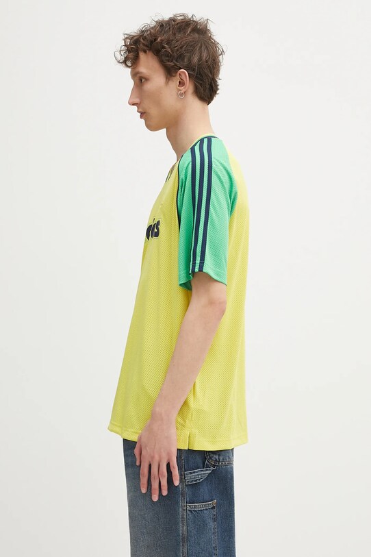 Majica kratkih rukava adidas Originals Jersey JD0813 zlatna SS25