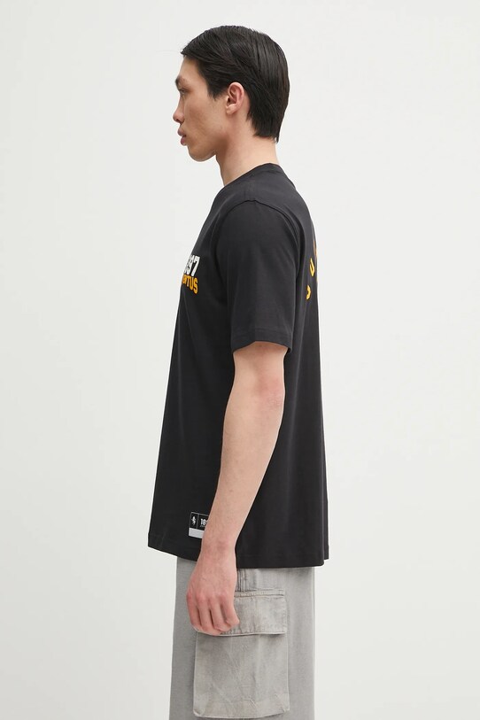 Хлопковая футболка adidas Performance Juventus VRCT T-shirt JL6114 чёрный SS25