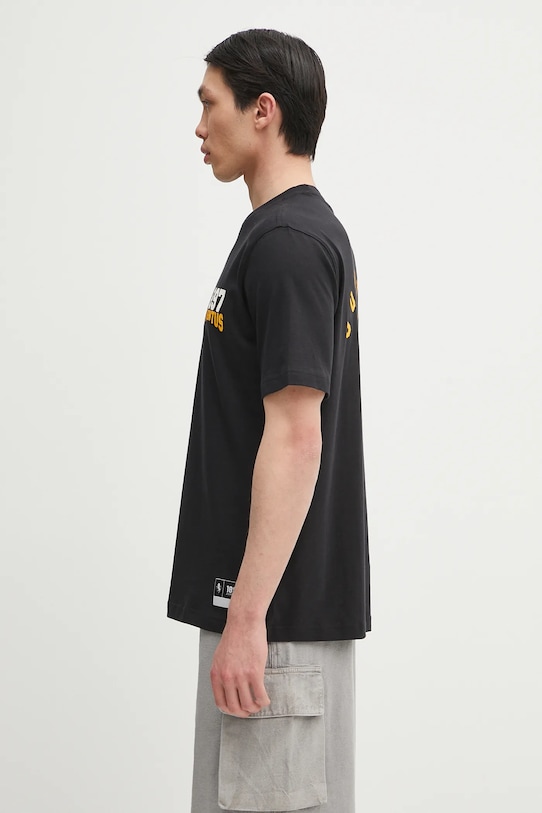 Памучна тениска adidas Performance Juventus VRCT T-shirt JL6114 черен SS25