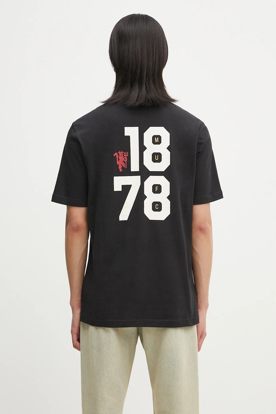 Clothing adidas Performance cotton t-shirt Manchester United VRCT T-shirt JL6115 black