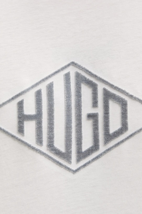 HUGO tricou din bumbac 50534934 alb