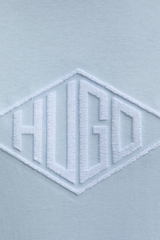 Pamučna majica HUGO 50534934 plava