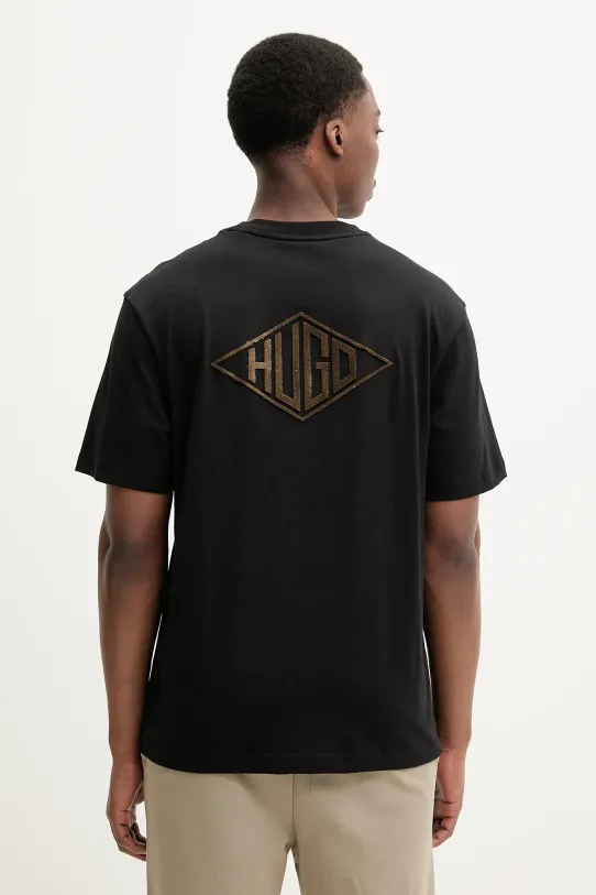 Abbigliamento HUGO t-shirt in cotone 50534951 nero