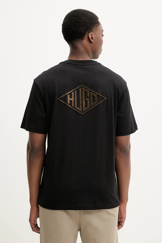 Îmbrăcăminte HUGO tricou din bumbac 50534951 negru