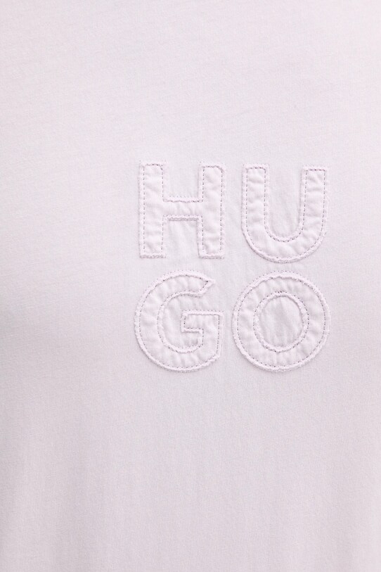 HUGO tricou din bumbac 50535284 roz