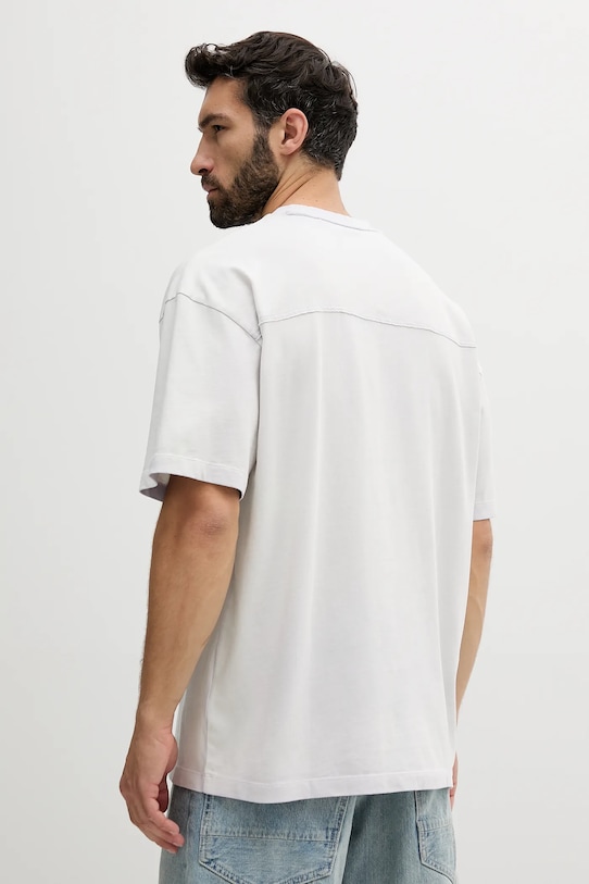 Bavlnené tričko HUGO 50535302 biela SS25